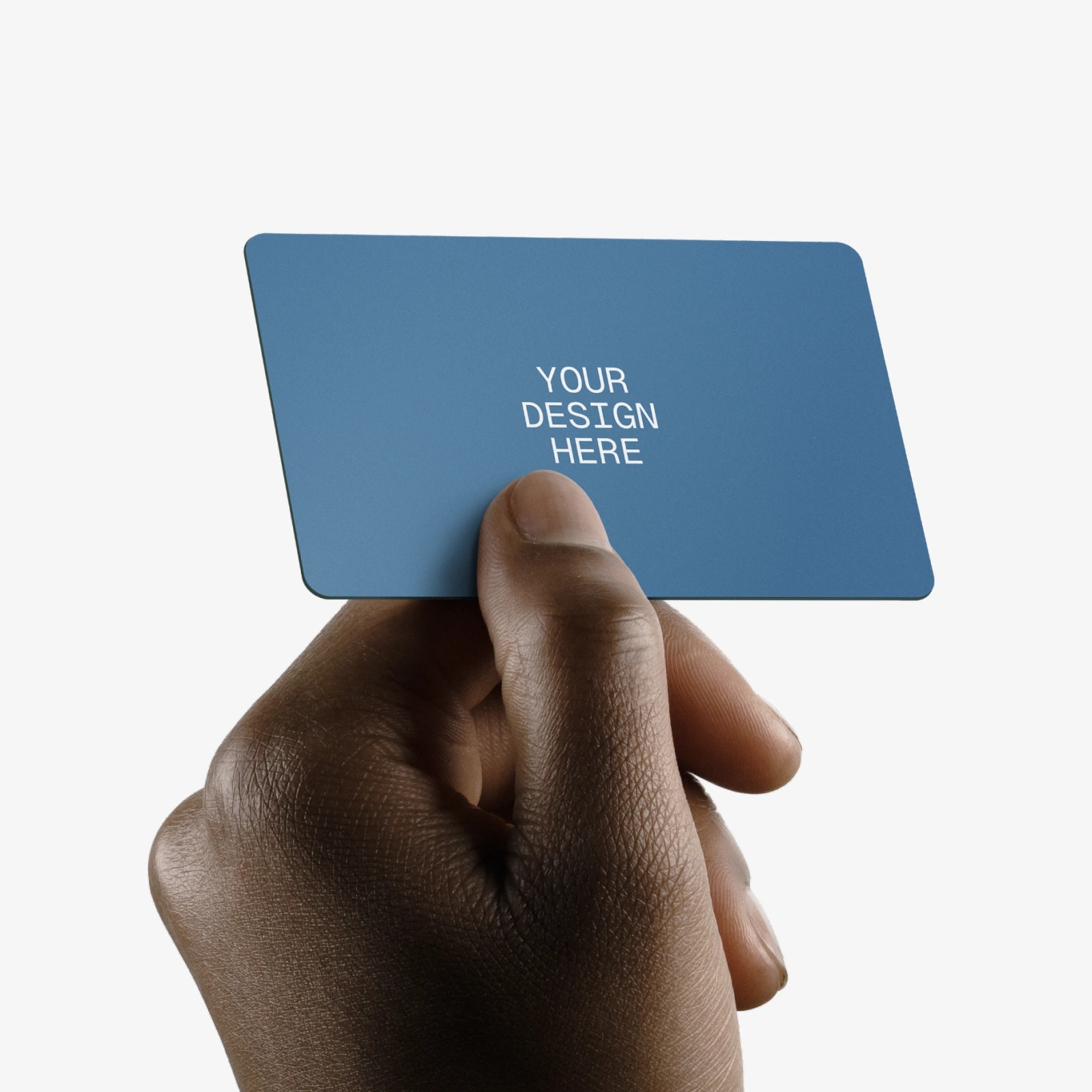 Hand holding Custom NFC Card