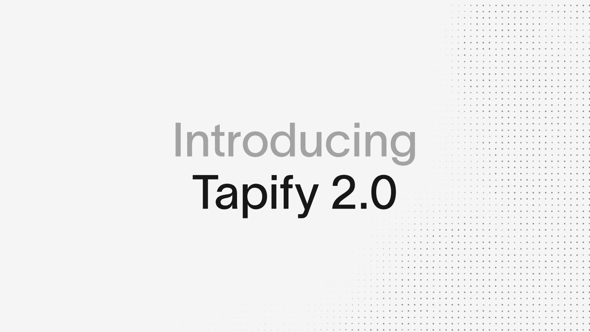 Maak kennis met Tapify 2.0