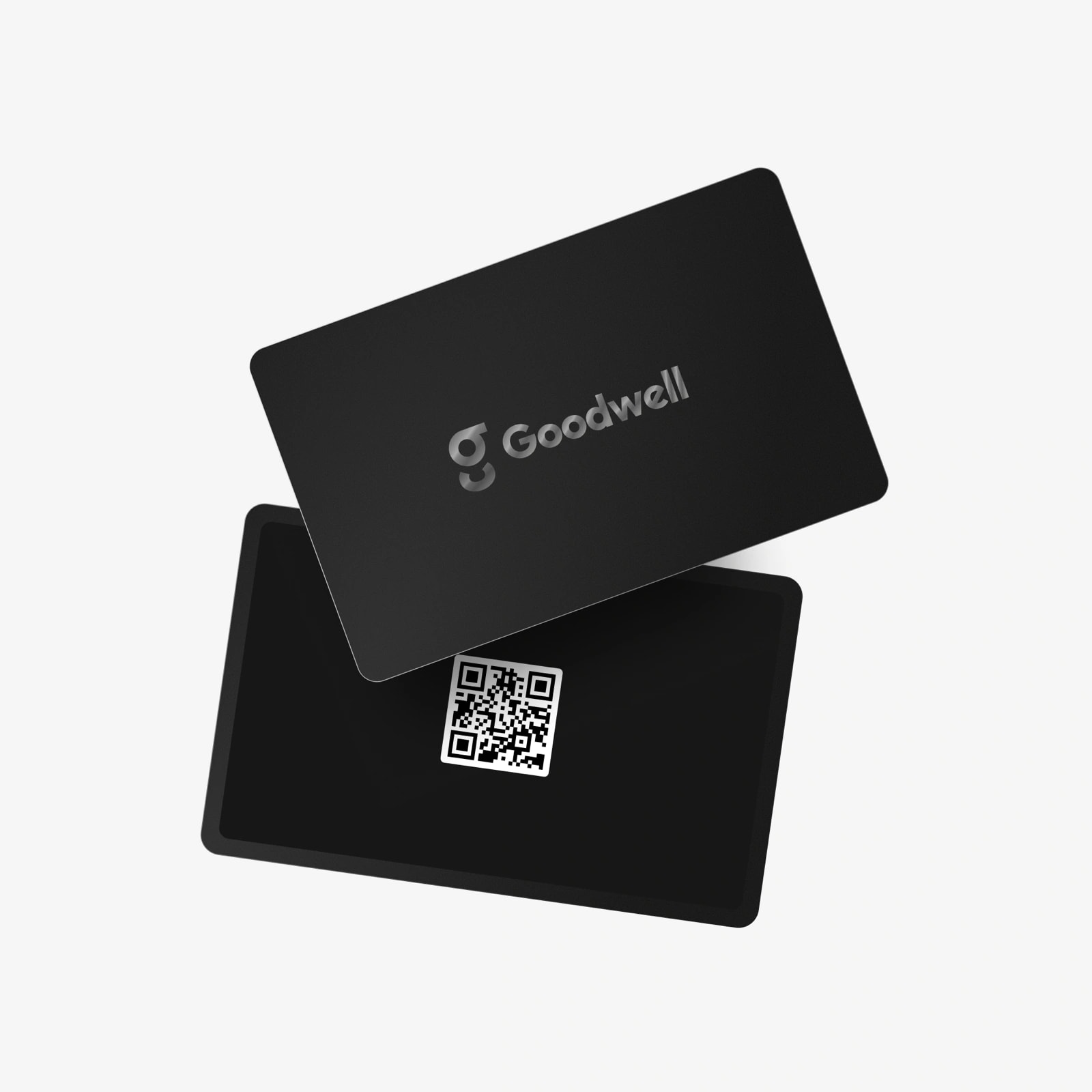 Engraved Metal NFC Card design example 2