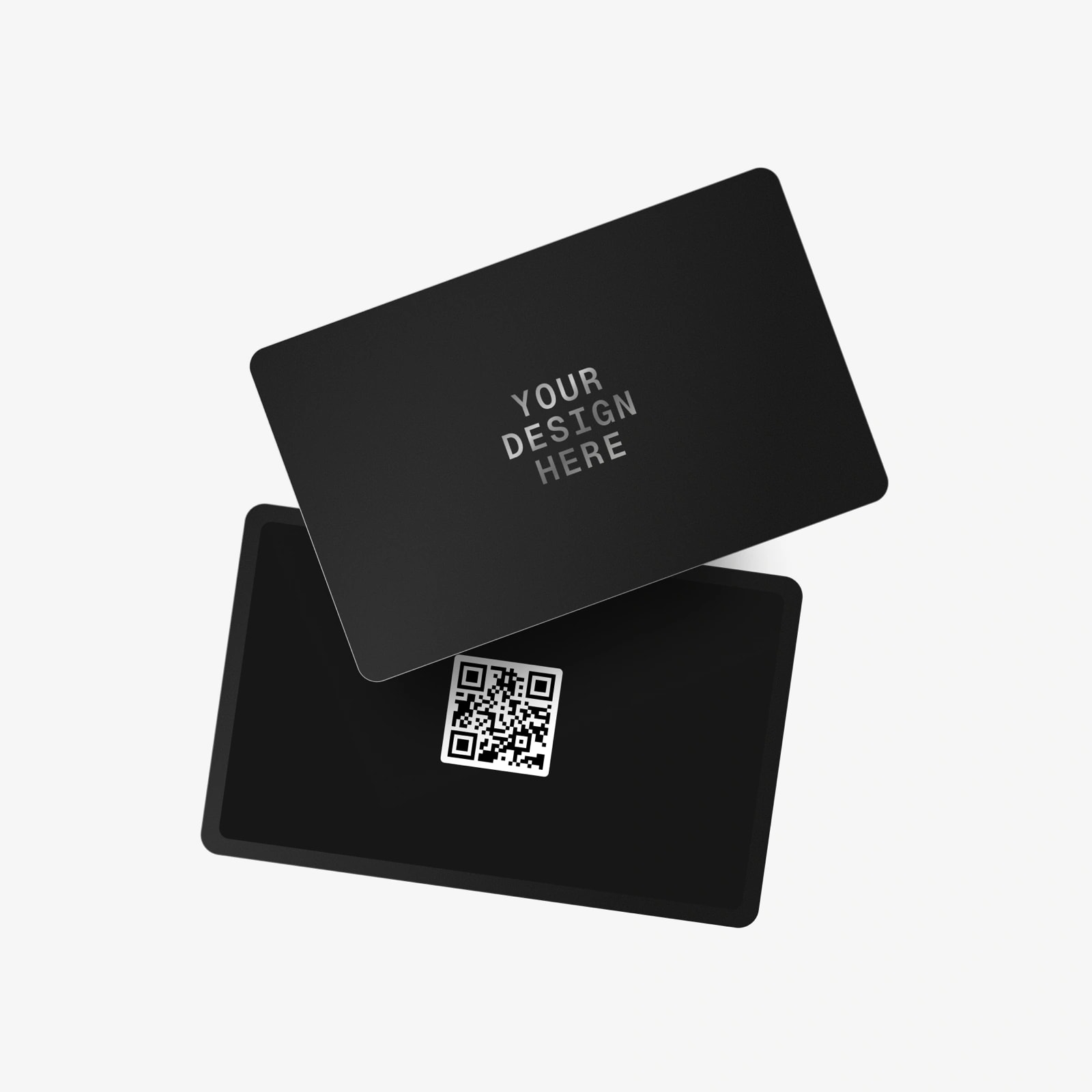 Engraved Metal NFC Card design example 4