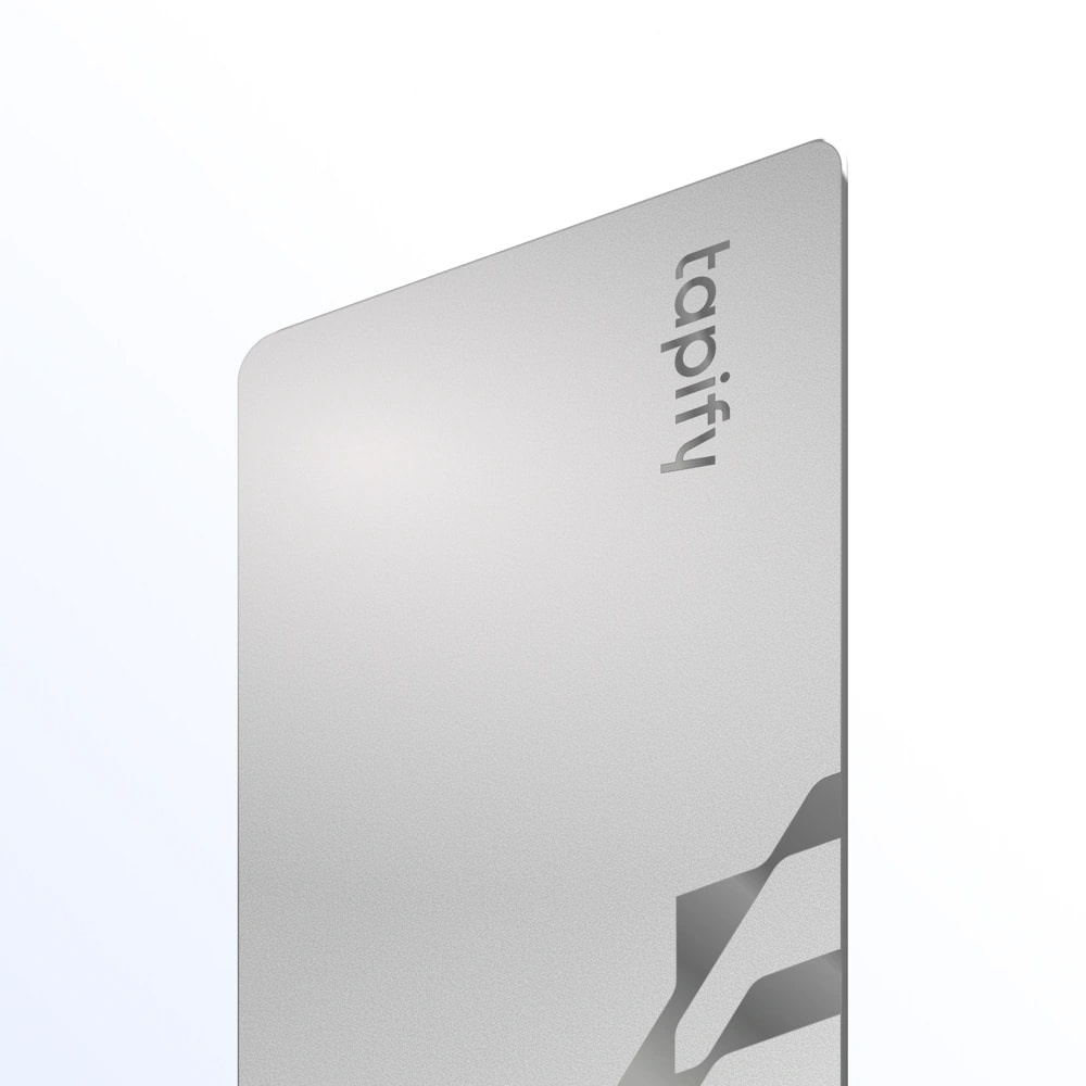 Tapify Metal NFC Business Card