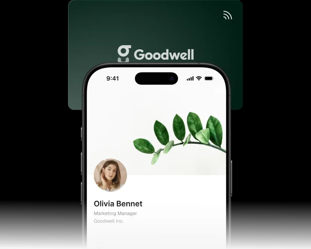 Teilen über NFC-Karte