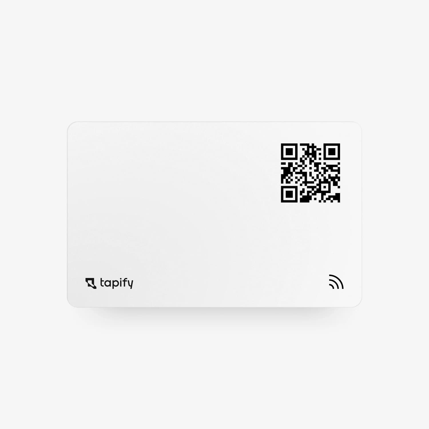 Tapify Card Custom Wit ontwerp